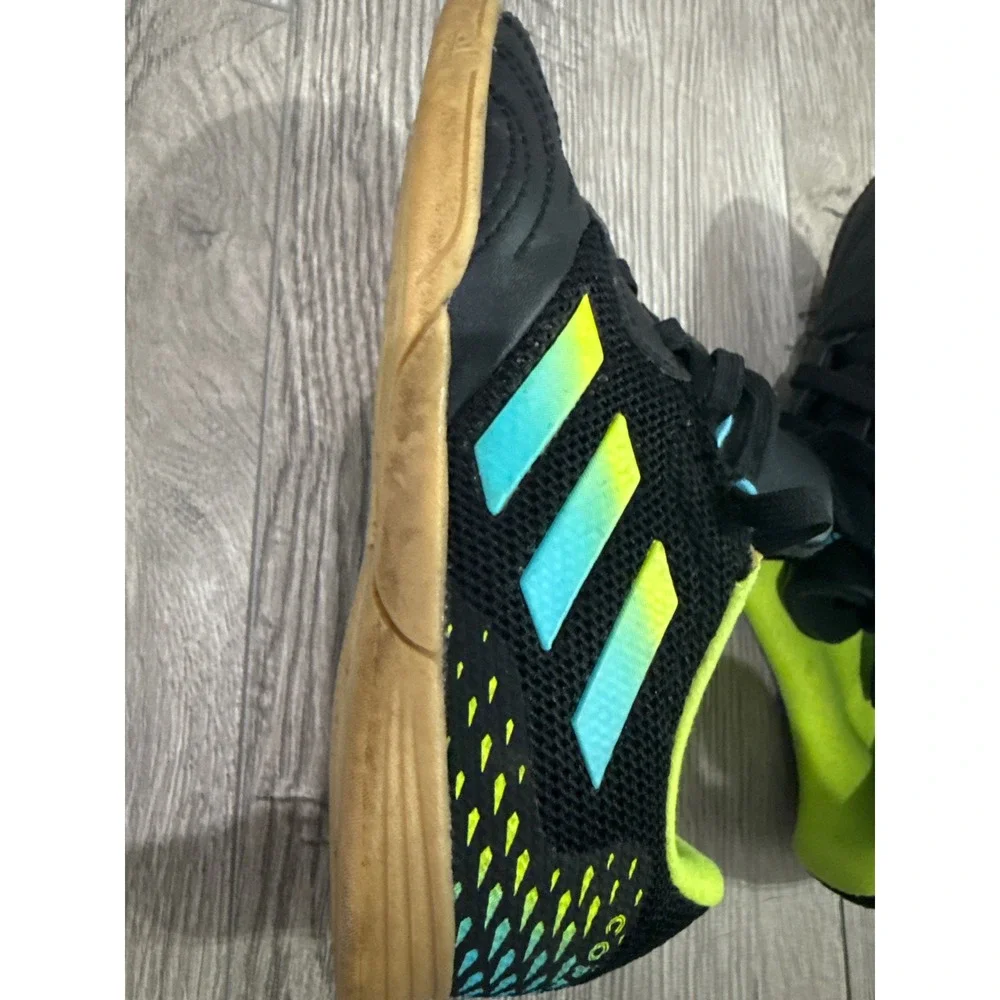 Adidas Kids‎ Copa Sense.3 Indoor Soccer Shoes Black Neon Size 11.5K